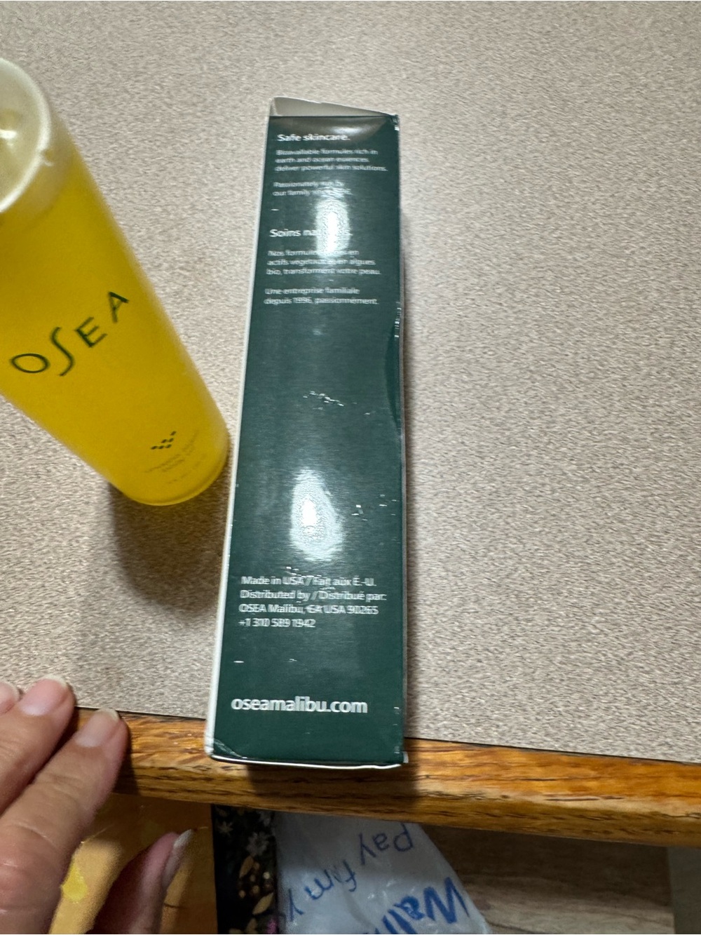Sea Yellow Pump Bottle Body Oil - Picture 5 of 8